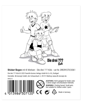 Die drei ??? Kids Sticker